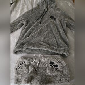 Hoodie and shorts set